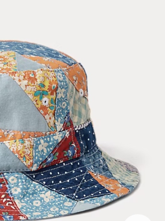 Polo Ralph Lauren Accessories - Polo Ralph Lauren Cotton Patchwork Bucket Hat - Multi